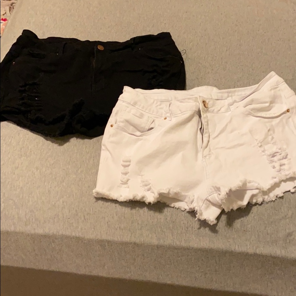 Distressed Shorts